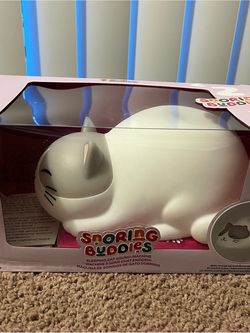 White Cat Sleep Sound Machine by